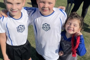 Brayden and Dawson Soccer Game